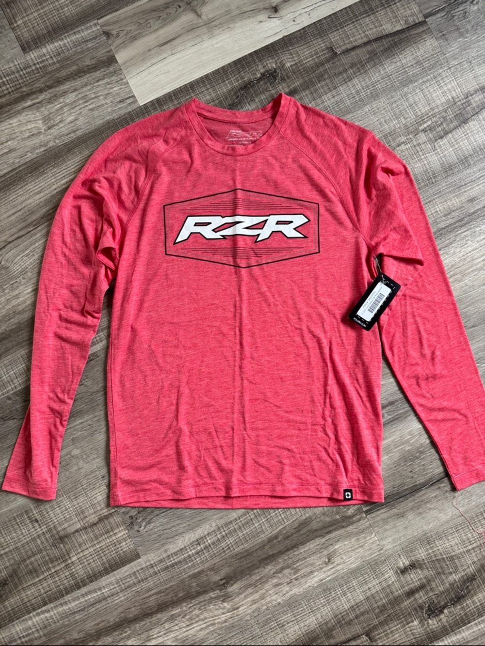 RZR Men’s Long-Sleeve Performance Tee - Red